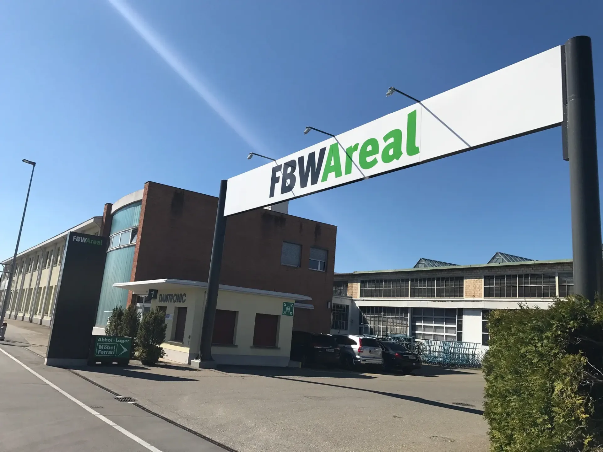 Kompakte Lagerfläche im FBW-Areal in Wetzikon
