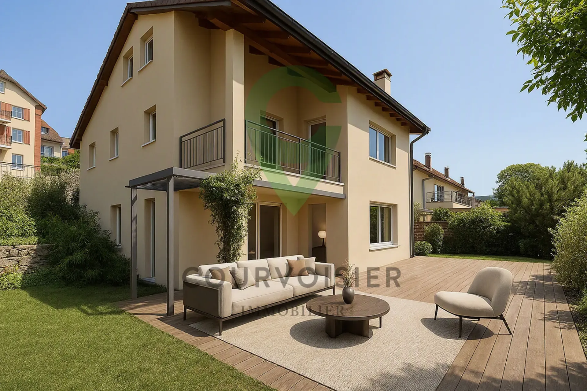 Maison de standing avec appartement séparé