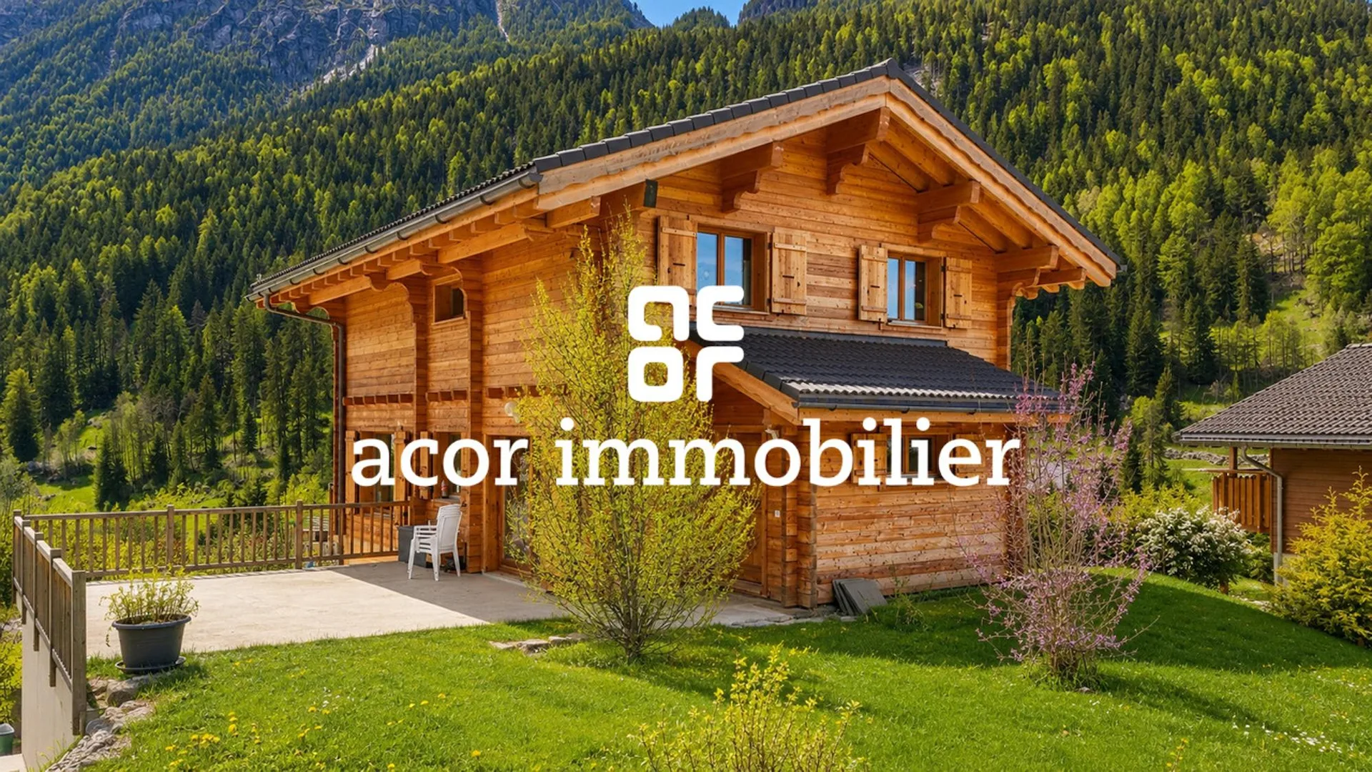 À VENDRE - Magnifique chalet moderne à Evolène
