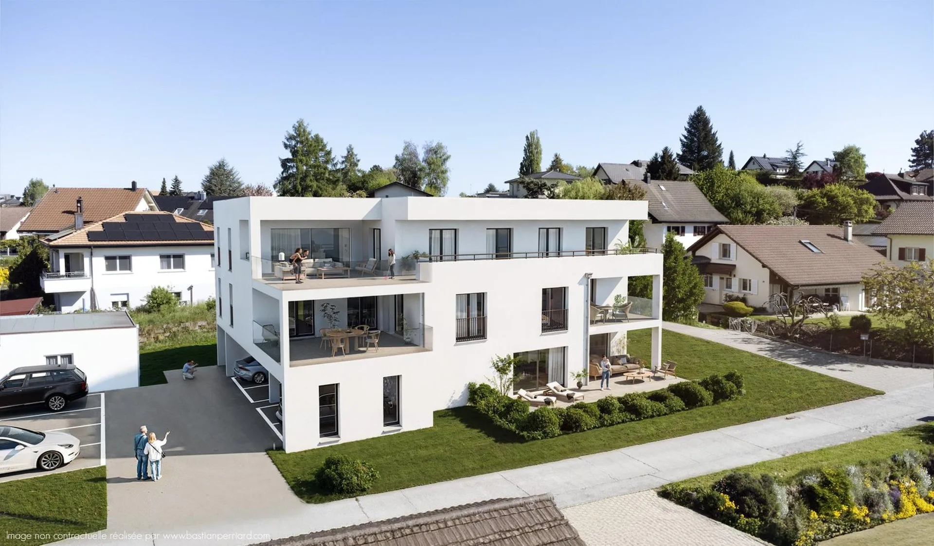 Magnifique appartement de 4,5 pièces à Cottens