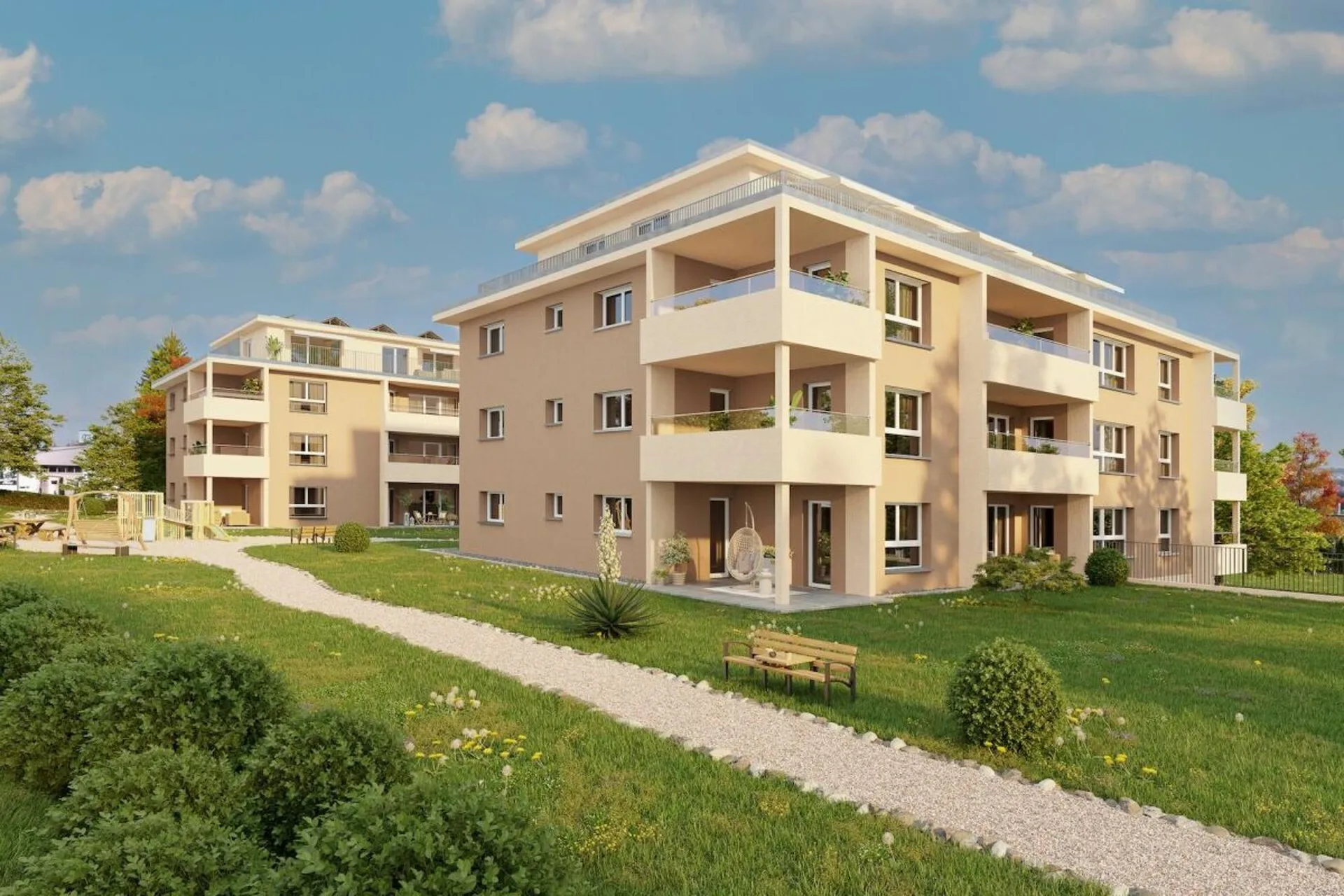 WOHNPARK SÜD; 3.5 Zimmer Attikawohnung Nr. 14 mit Weitsicht