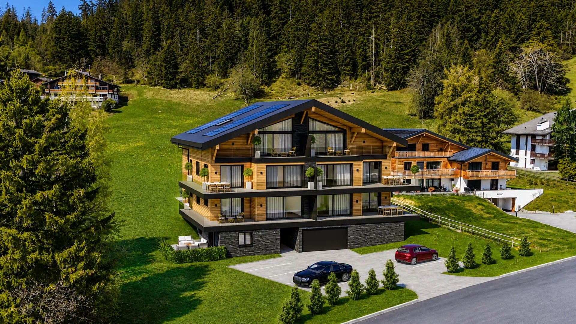Attique de standing 3.5 pièces au coeur de Crans-Montana
