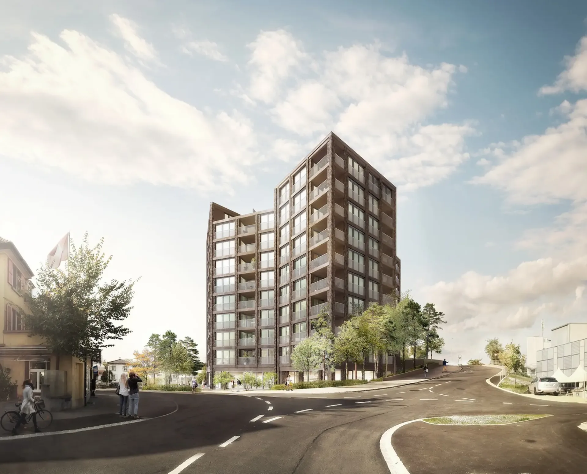 3.5-Zimmerwohnung im Tower Münchenstein BL