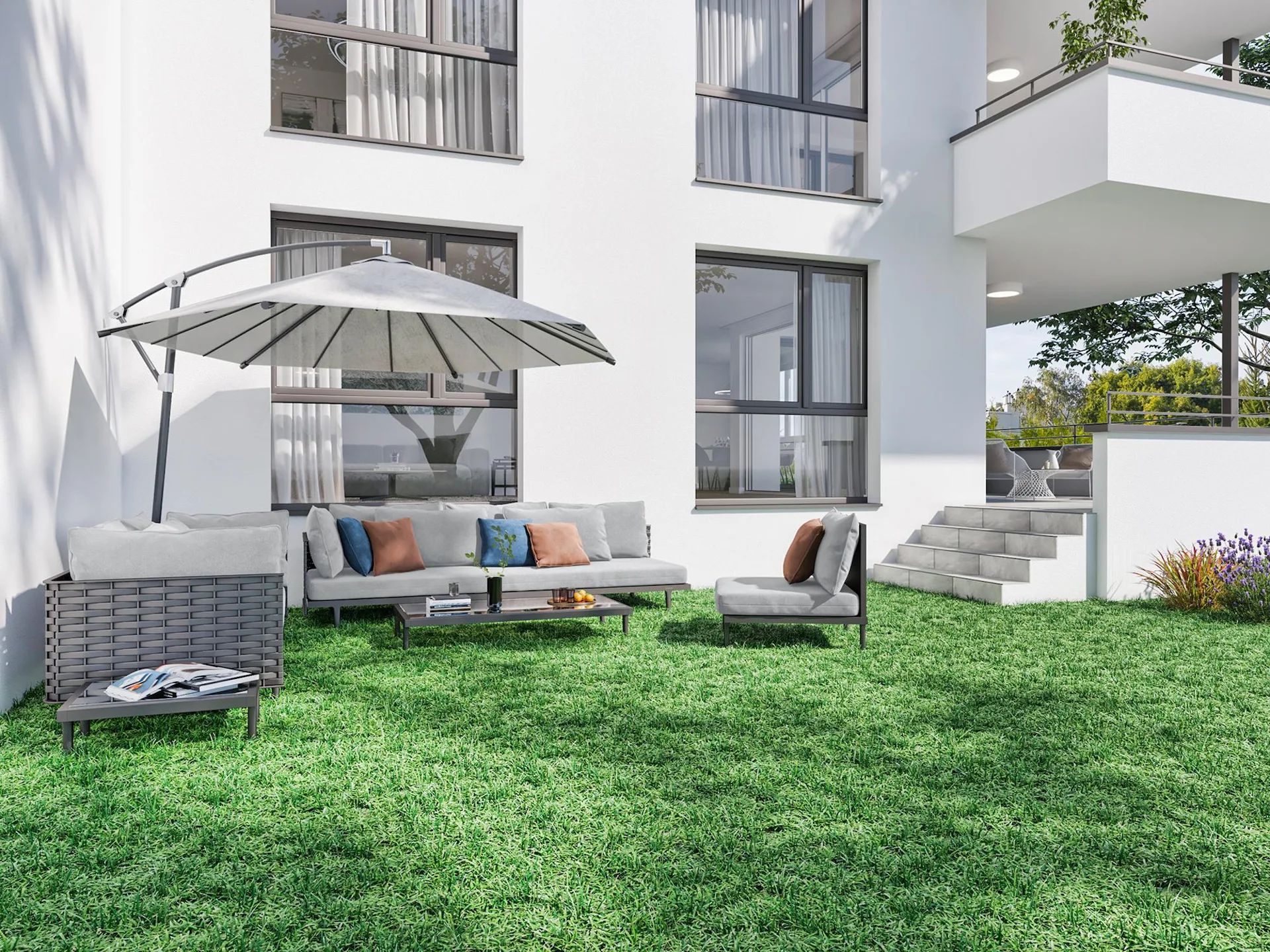 Gartenwohnung 3.5 Zimmer