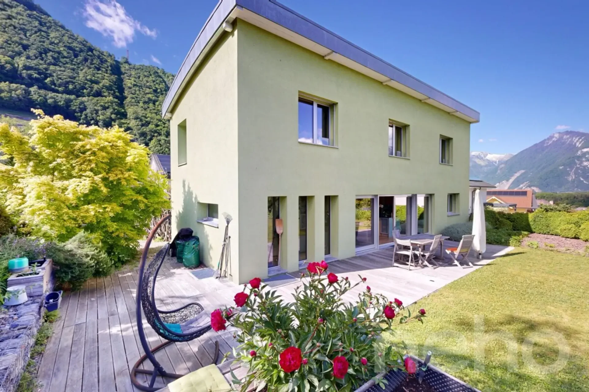 Die familienfreundliche Minergie-Villa mit vielfältigen Möglichkeiten - Vouvry