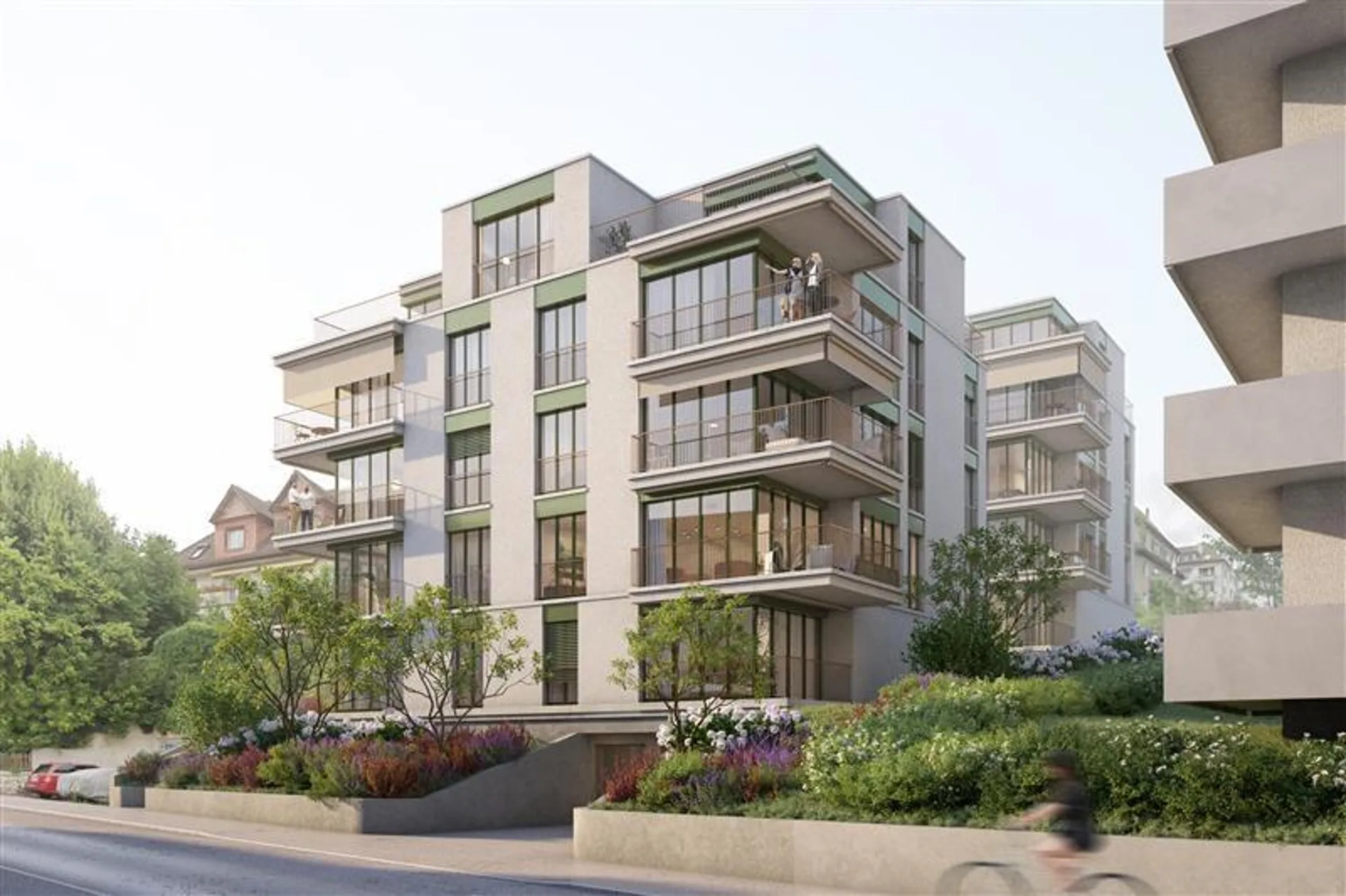 Stylish 4.5 room maisonette apartment with balcony