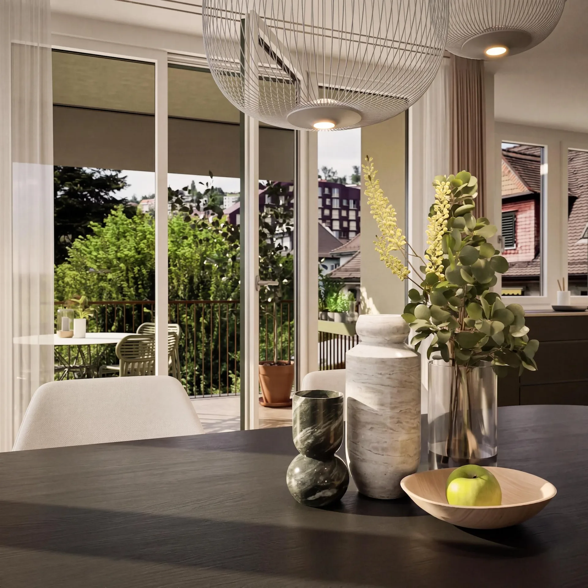 Stylish 3.5-room apartment with urban lifestyle