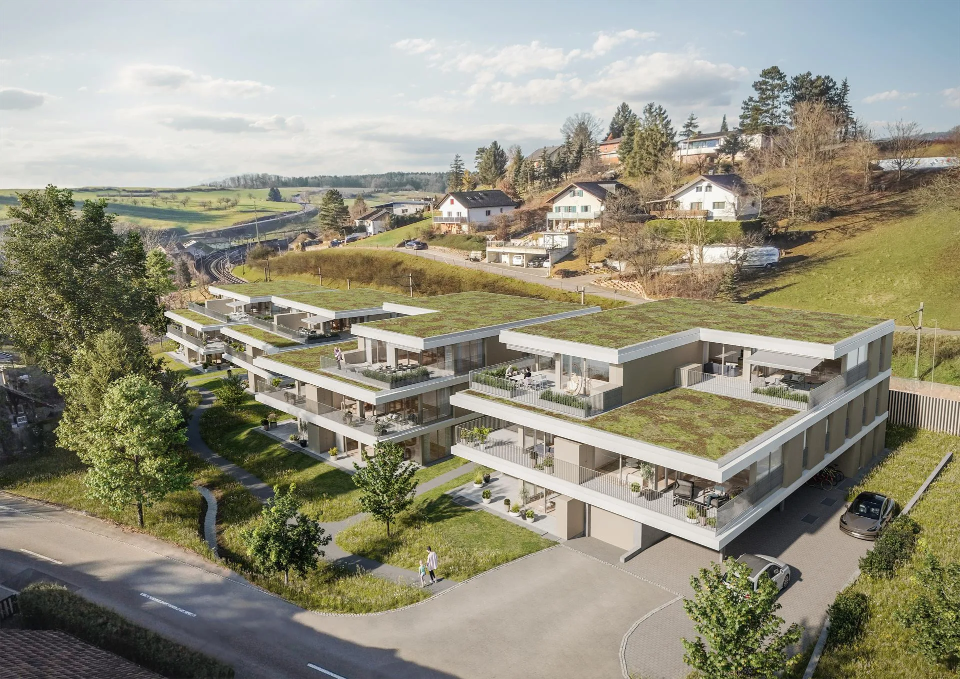 Unsere letzte 3.5-Zimmer-Attikawohnung im Neubauprojekt Bachgarten