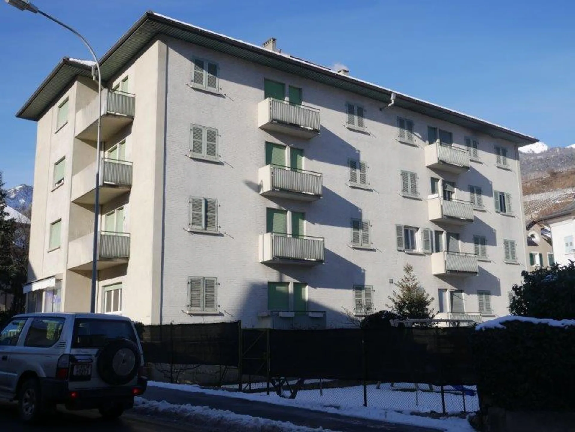 Zweizimmerwohnung mit Balkon in Sierre – Zu vermieten sofort