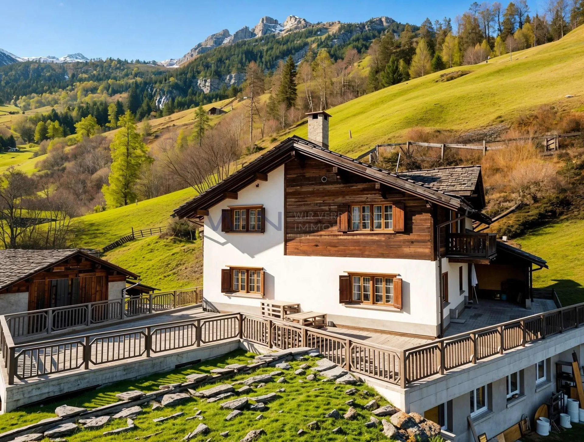 Alpine-Chic: Chalet auf Bergkristall-Nievau
