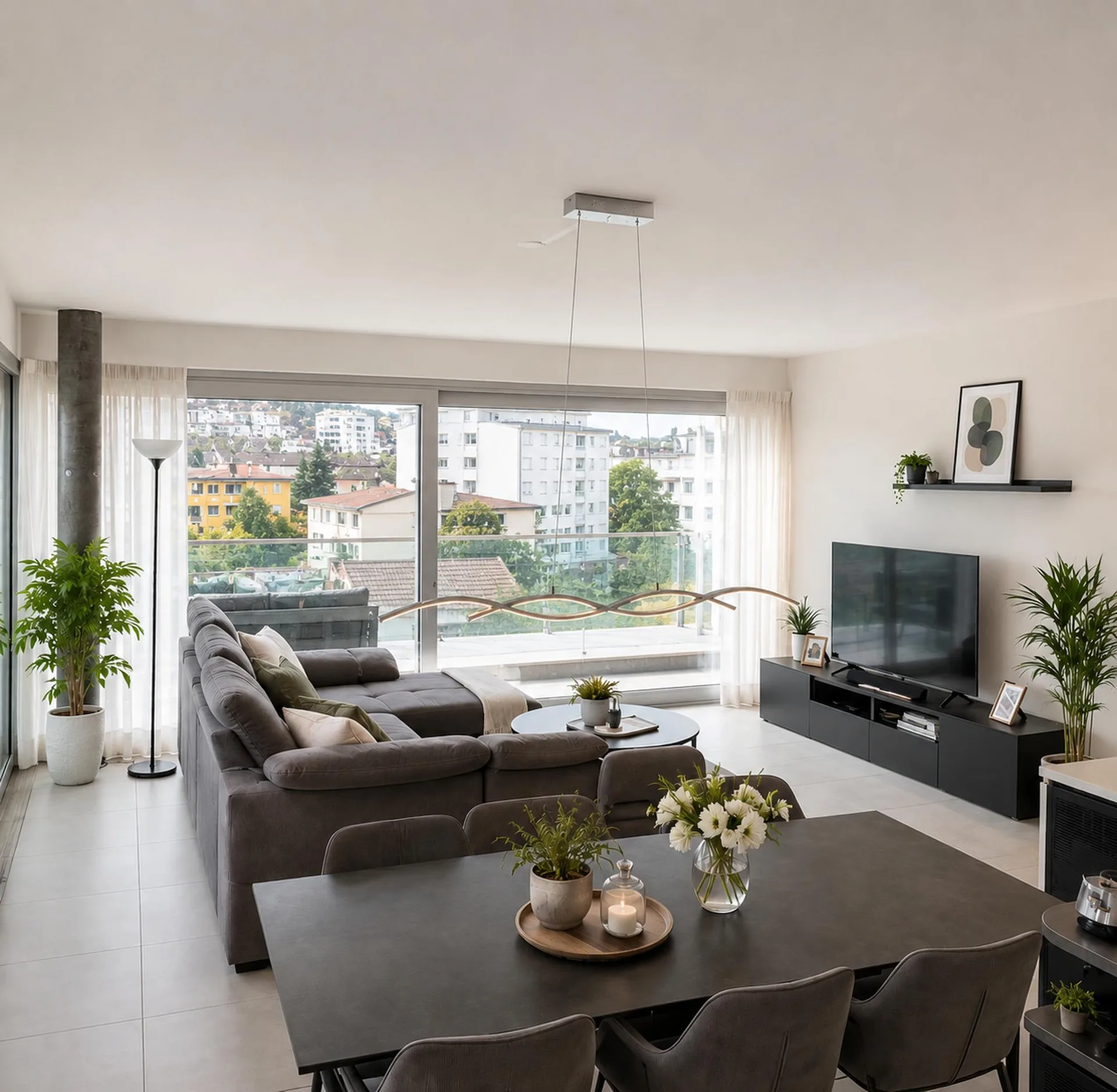 Modernes 3.5-Zimmer-Apartment mit Terrasse in Bellinzona