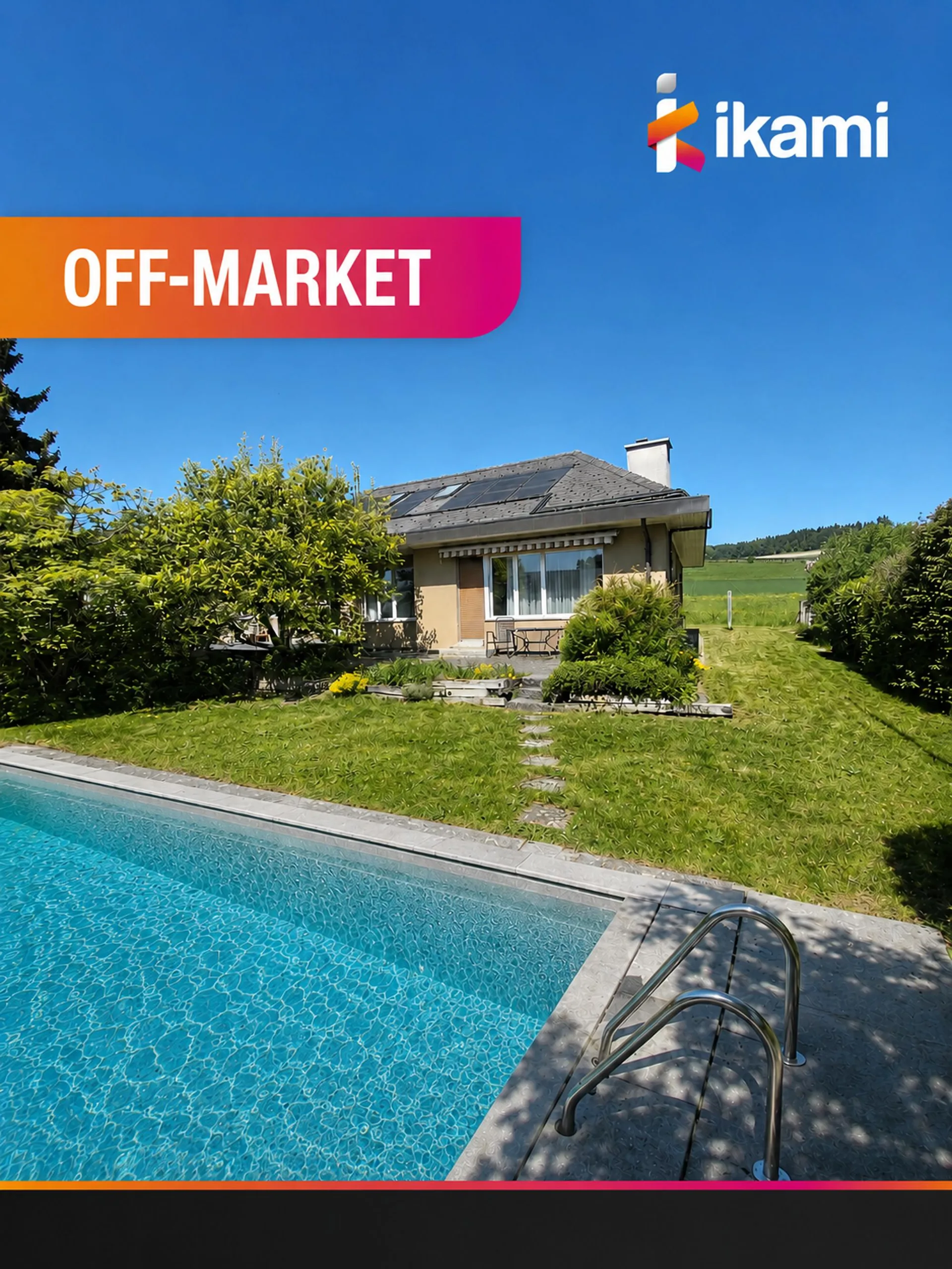 EN EXCLUSIVITÉ Magnifique villa individuelle avec piscine